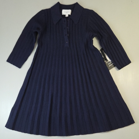 Pomander Place Dresses & Skirts - POMANDER PLACE Navy Knit Landry Dress